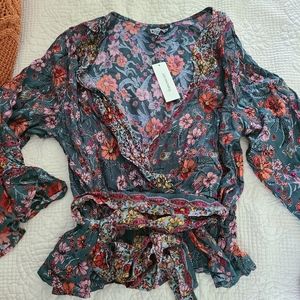 Angie top multi colored